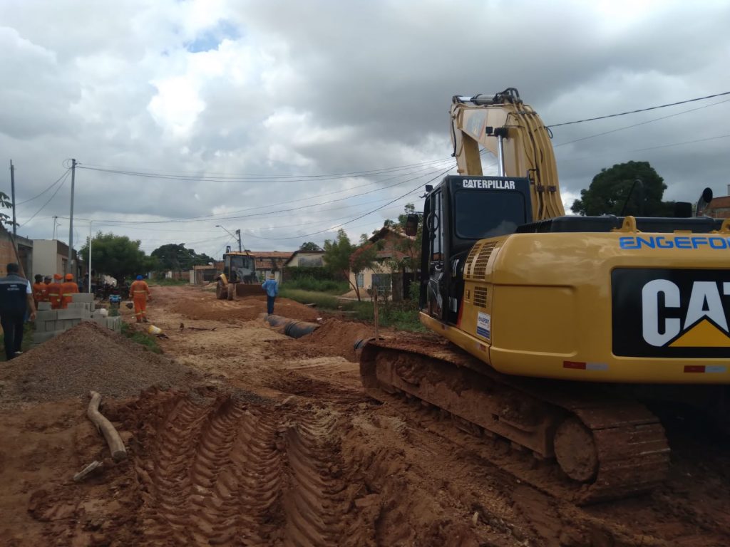 Obra De Drenagem Profunda Avança No Parque Santa Lúcia Portal Do Guigui